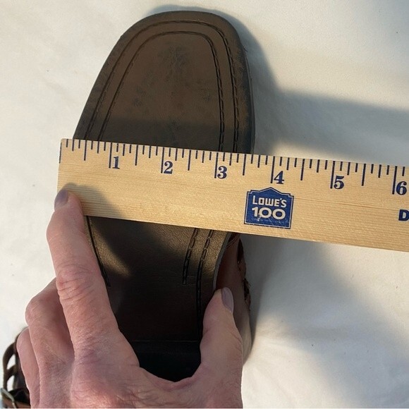 Leather Craft Brown Marcia Ankle Boots Moto Buckle Strap Made in Brazil SZ 7 - Picture 13 of 14